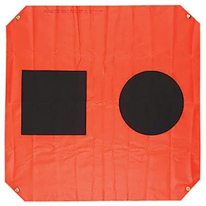 Orion Safety Products Bandeira De Socorro One Size Orange / Black