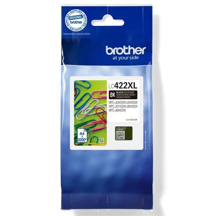 Brother LC422XL Negro Cartucho de Tinta Original - LC422XLBK