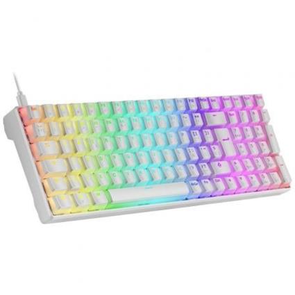 Mars Gaming MKULTRA Teclado Mecanico USB - Teclas Antipolvo OUTEMU SQ Red - Antighosting - Iluminacion RGB - Cable de 1.50m