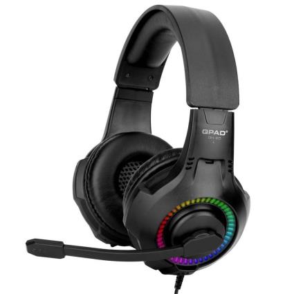 Qpad Headset Gaming Qh20 Estereo One Size Black