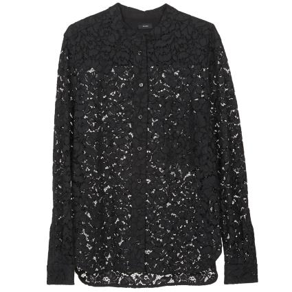 Joseph  camisas LANCE LACE  Preto Disponível em tamanho para senhora. FR 38,FR 40.Mulher > Roupas > Camisa