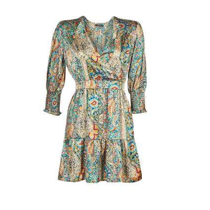 Chattawak  Vestidos curtos -  Multicolor Disponível em tamanho para senhora.  36 (15067), 38 (15068), 40 (15069), 42 (15070).Mulher > Roupas > Vestidos
