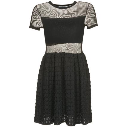 Brigitte Bardot  Vestidos curtos ALBERTINE  Preto Disponível em tamanho para senhora. S / M,M / L.Mulher > Roupas > Vestidos