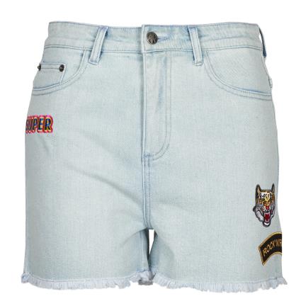 American Retro  Shorts / Bermudas BORIS  Azul Disponível em tamanho para senhora. US 26,US 25.Mulher > Roupas > Calças