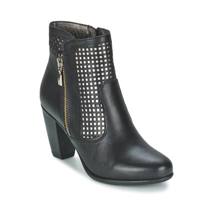 Andrea Conti  Botins SAMPI  Preto Disponível em tamanho para senhora. 36,41.Mulher > Sapatos > Botins