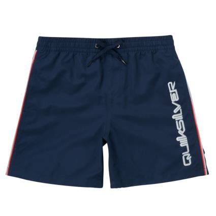 Quiksilver  Fatos e shorts de banho EVERYDAY VERT VOLLEY  Azul Disponível em tamanho para rapaz 8 ans,10 ans,12 ans,14 ans,16 ans.Criança > Menino > Roupas > Fatos de Banho