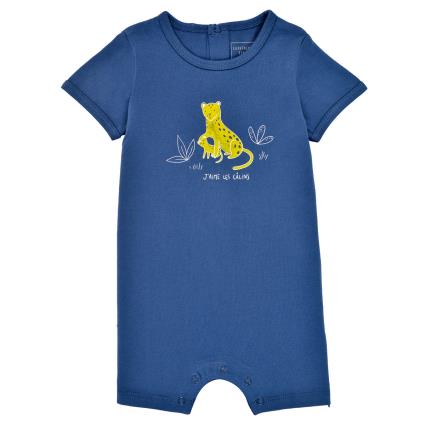 Carrément Beau  Macacões/ Jardineiras Y94205-827  Azul Disponível em tamanho para rapaz 3 mois,6 mois,9 mois,12 mois,1 mois.Criança > Menino