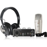 Behringer U-PHORIA STUDIO Complete Recording Bundle