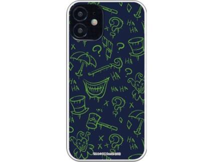 Capa iPhone 12 Mini PERSONALAIZER Batman Patt Villain Azul