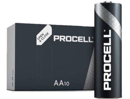 Pilhas Alcalinas PROCELL AA (10 Und)