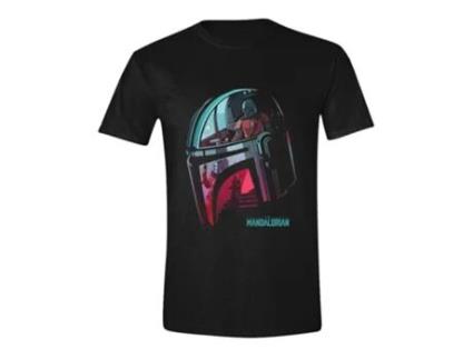 T-Shirt Star Wars The Mandalorian: Reflection Tamanho L