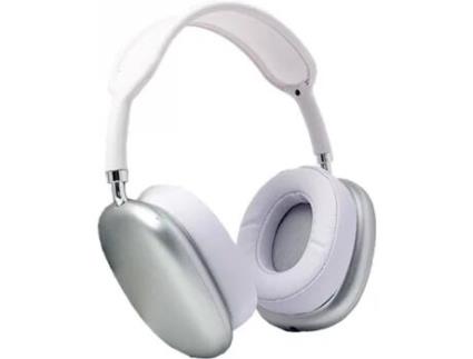 Auscultadores Bluetooth KLACK AUP9PLUS (Over Ear - Microfone - Branco)