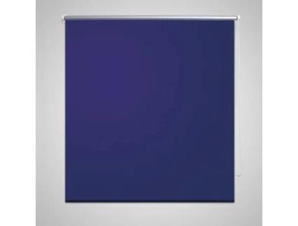 Estor de Rolo VIDAXL Azul Marinho (100 x 230 cm)