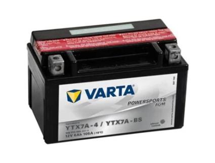 Varta Bateria para Mota Powersports Agm Ytx7A-4 / Ytx7A-Bs