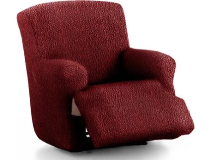 Capa para Poltrona MILICA Spongy Rojo (Poliéster, Algodão, Elástomero - 110 cm)