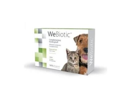 Wepharm Webiotic Reforço Intestinal Cão & Gato 120 Comprimidos