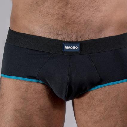 MACHO MS24A SLIP BRIEF AZUL ESCURO S