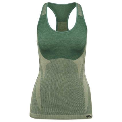 Hummel Parte Superior Sem Costura Cleaa XS Laurel Wreath / Lily Pad Melange