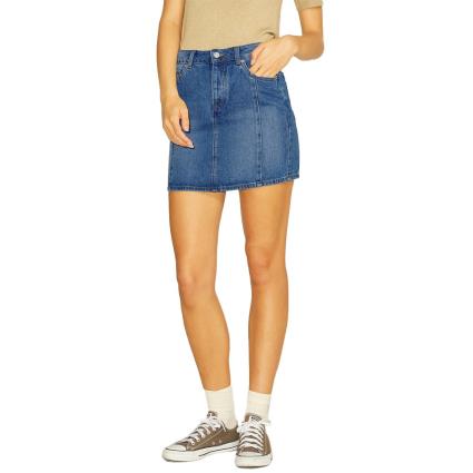Jjxx Saia Jeans Curta Cintura Alta Lesley Akm2a Sn XS Medium Blue Denim