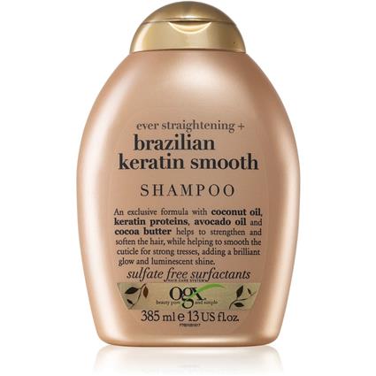 BRAZILIAN KERATIN SMOOTH CHAMPÚ KERATINA BRASILEÑA 385 ML