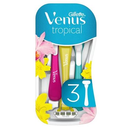 MAQUINILLA DESECHABLE VENUS TROPICAL 3 UN