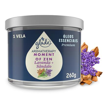 AROMATHERAPY VELA DE LAVANDA
