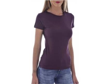 T-shirt Básica JOYAH Viscose Mulher (M - Roxo)