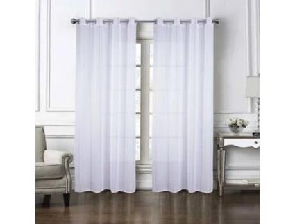 Cortina BEST INTERIOR Odyssey (Bege - Poliéster - 300x260 cm)