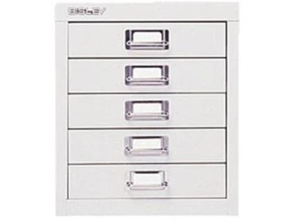 Movel Metal com Fecho 673X279X429Mm com 5 Gavetas 102Mm Cinza Venda Multiplos