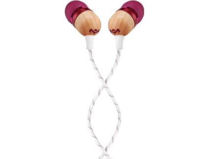 Auriculares com Fio THE HOUSE OF MARLEY Smile Jamaica (In Ear - Microfone - Roxo)