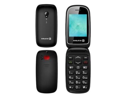Telemóvel Evelatus Wave Dual Sim Black Novo Livre
