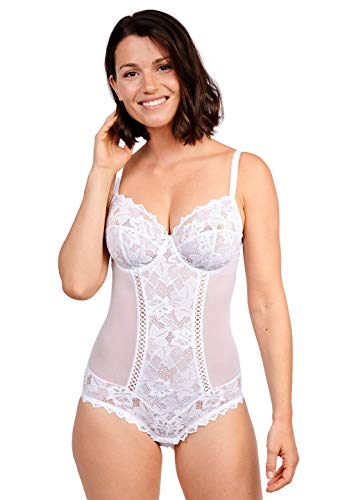 Body envolvente em renda Arum