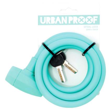 Urban Proof Spiral Lock One Size Matt Ocean Blue