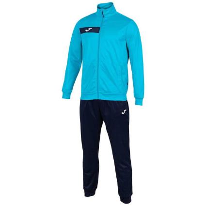 Joma Traje De Treino Columbus 11-12 Years Fluor Turquoise / Navy