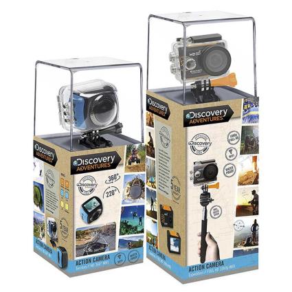 Discovery Câmara Ação Sport 360º One Size Black