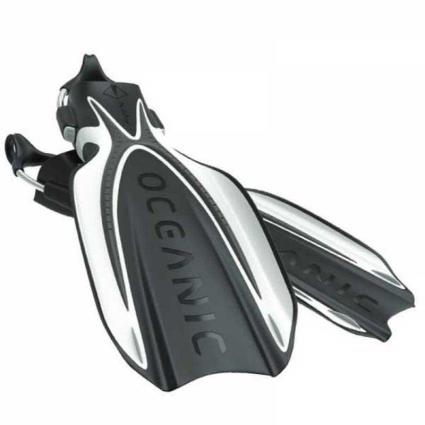 Oceanic Barbatanas Megulho Manta Ray EU 44-46 White / Black