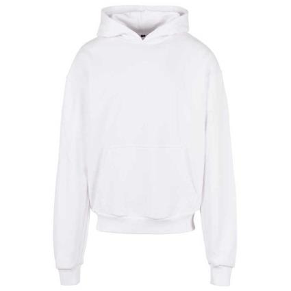 Build Your Brand Moletom Com Capuz Ultra Heavy Cotton Box 5XL White