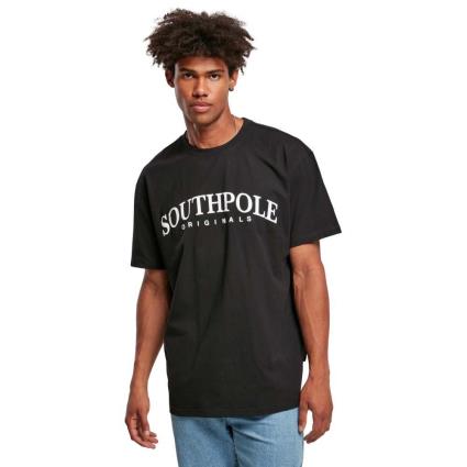 Southpole Camiseta Manga Curta Decote Redondo Puffer Print S Black