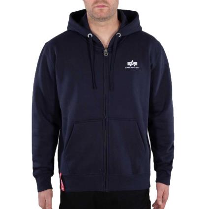 Alpha Industries Moletom Com Zíper Basic Sl 2XL Rep.Blue