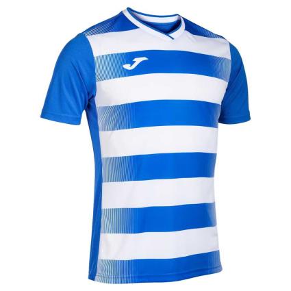 Joma Camiseta Manga Corta Europa V 11-12 Years Royal / White