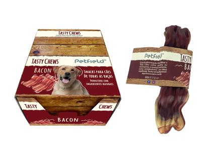 Tasty Chew Bacon 2 Unidades 50 GR Petfield