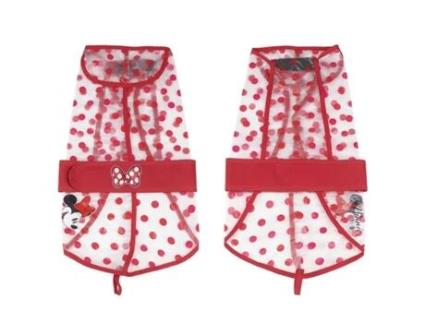 Capa de Chuva Ajustável Minnie para Cães L For Fan Pets