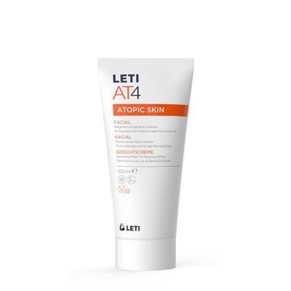 AT-4 CREMA EMOLIENTE FACIAL PIEL SECA 100 ML
