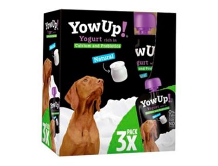 Yogur para Perros 3x115 gr Yowup