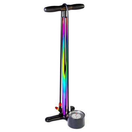 Lezyne Bomba Pé Classic Drive 3.5 220 Psi Neo Metallic