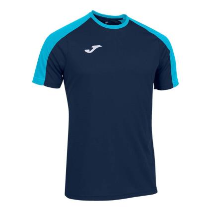 Joma Camiseta De Manga Curta Eco Championship Recycled 7-8 Years Navy / Fluor Turquoise