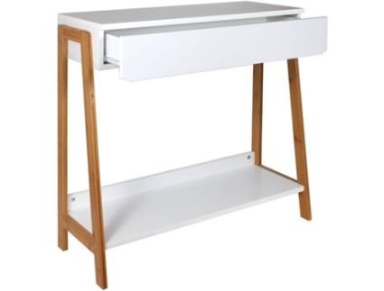 Consola CASÂME (Branco - MDF - 84x34x67 cm)