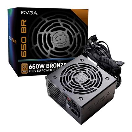 Fuente de Alimentaci?n Evga 650 br/ 650w/ Ventilador 12cm/ 80 Plus Bronze