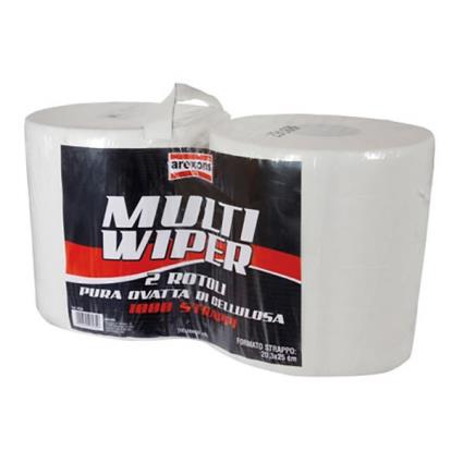 Arexons Rolo De Papel Wiper 2 Unidades One Size White