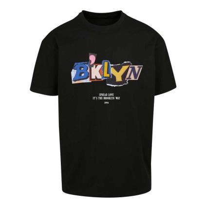 Mister Tee Camiseta Manga Curta Decote Redondo Brklyn Oversize M black